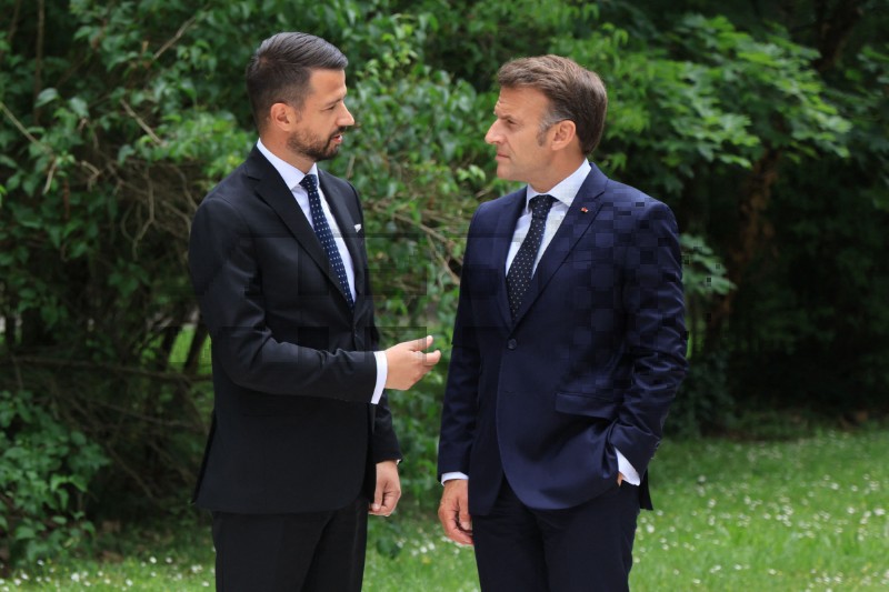 MONTENEGRO-FRANCE-DIPLOMACY