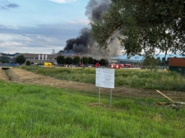 Izbio požar u proizvodnom pogonu tvrtke Prostoria