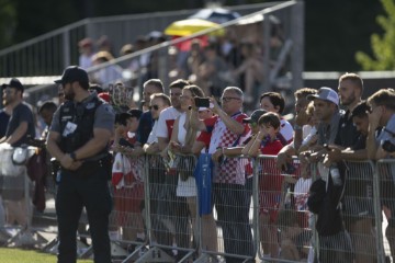 Trening Hrvatske nogometne reprezentacije u Alexandriji