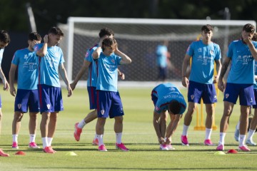 Trening Hrvatske nogometne reprezentacije u Alexandriji