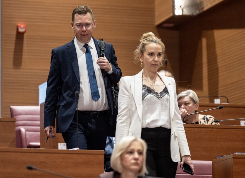 Nastavak sjednice Hrvatskoga sabora