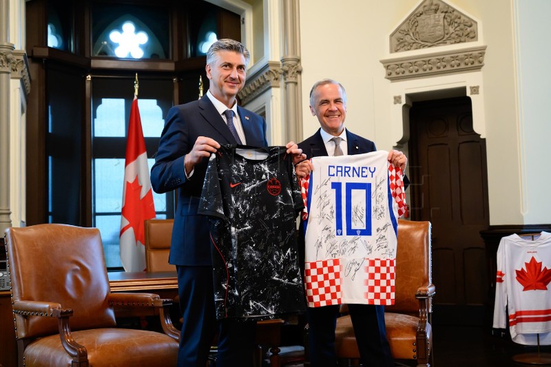 Ottawa: Plenković se sastao s Carneyjem