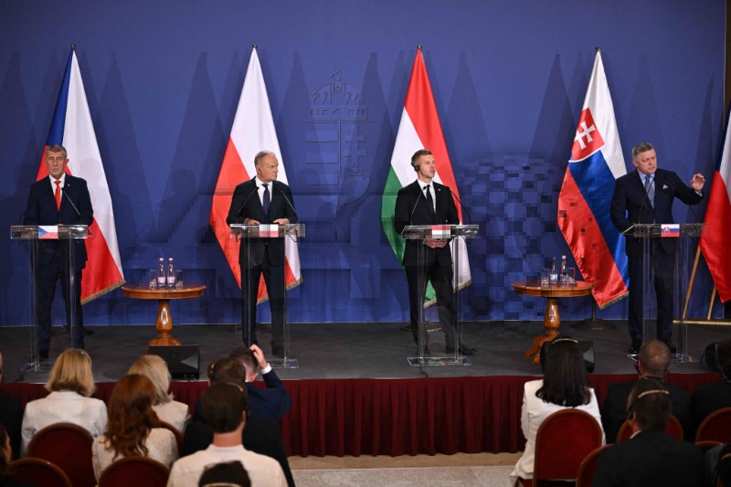 HUNGARY-CZECH-SLOVAKIA-POLAND-V4-POLITICS-DIPLOMACY