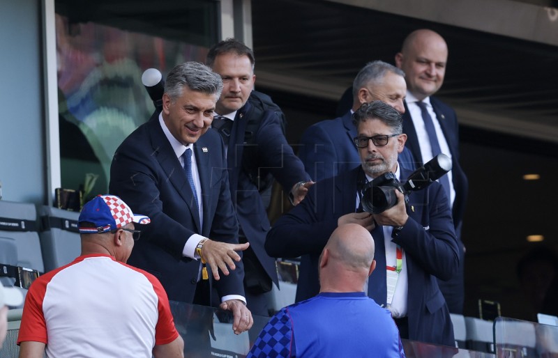 SP2026: Premijer Plenković na utakmici Panama - Hrvatska