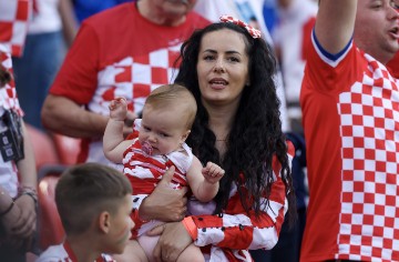 SP2026: Navijači tijekom utakmice Panama - Hrvatska