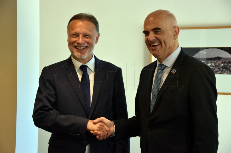 Dubrovnik Forum: Sastanak Jandroković - Berset