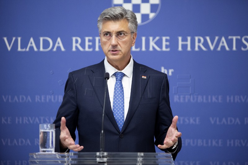 Izjava Andreja Plenkovića nakon sastanka parlamentarne većine