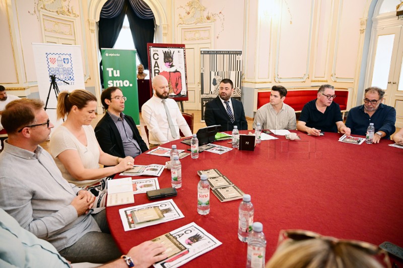 Konferencija za novinare u povodu otvorenja 72. Splitskog ljeta