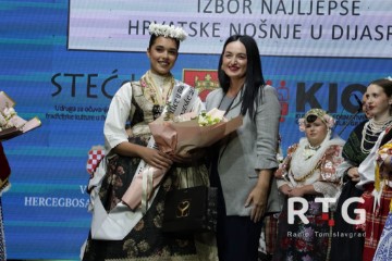 Vesna Barišić iz Argentine najljepša Hrvatica u narodnoj nošnji izvan Hrvatske 
