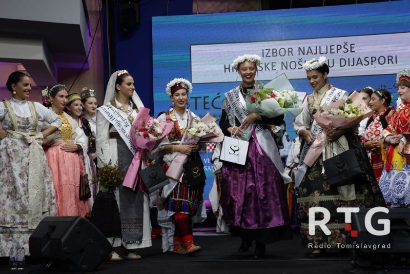 Vesna Barišić iz Argentine najljepša Hrvatica u narodnoj nošnji izvan Hrvatske 