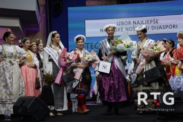 Vesna Barišić iz Argentine najljepša Hrvatica u narodnoj nošnji izvan Hrvatske 