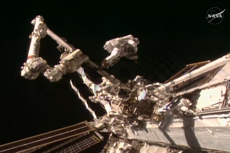 US-FRANCE-SPACE-ISS