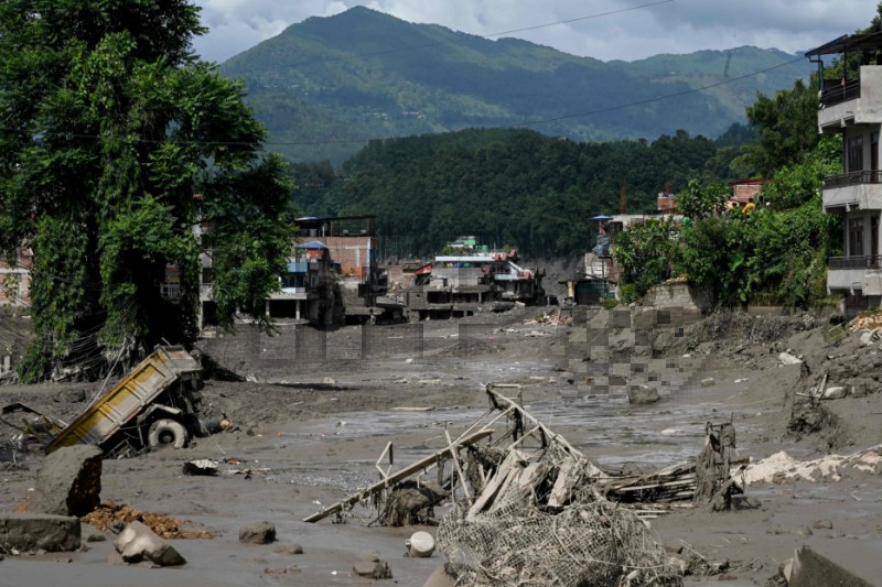 NEPAL-WEATHER-FLOOD