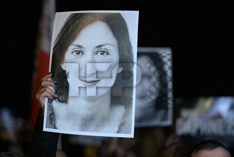 FILES-MALTA-POLITICS-MEDIA-CRIME-ARREST