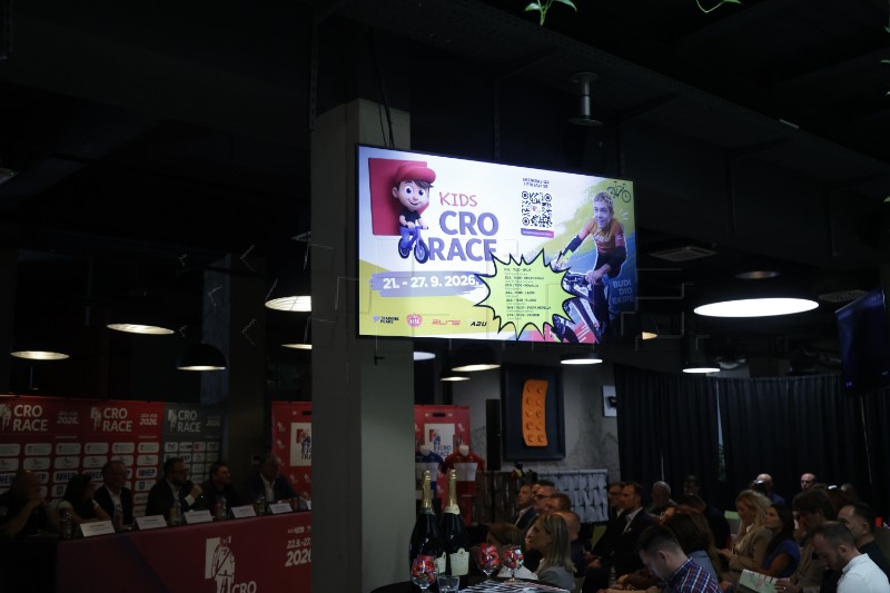 Konferencija za medije povodom najave biciklističke utrke CRO Race