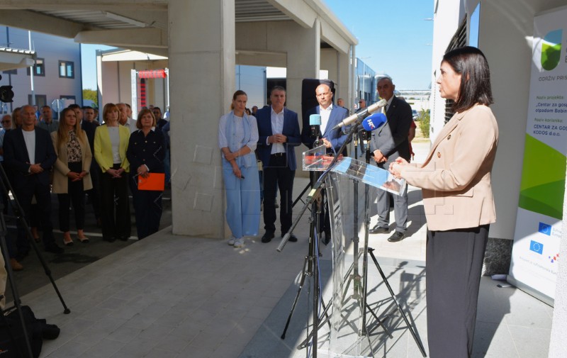 Otvoren Centar za gospodarenje otpadom Babina gora