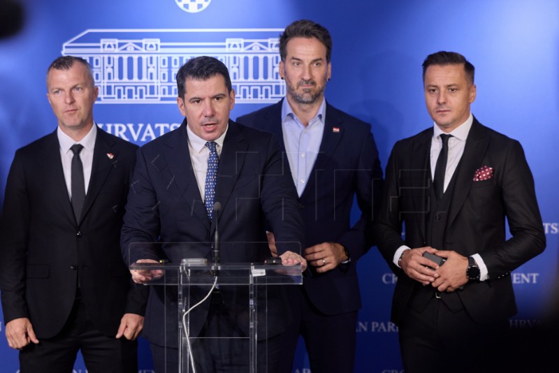 Konferencija za medije Kluba zastupnika Mosta o političkim aktualnostima