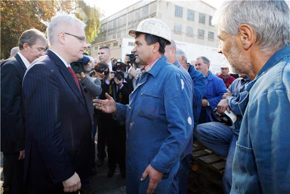 Josipović o splitskom brodogradilištu                                                                                                                                                                                                           