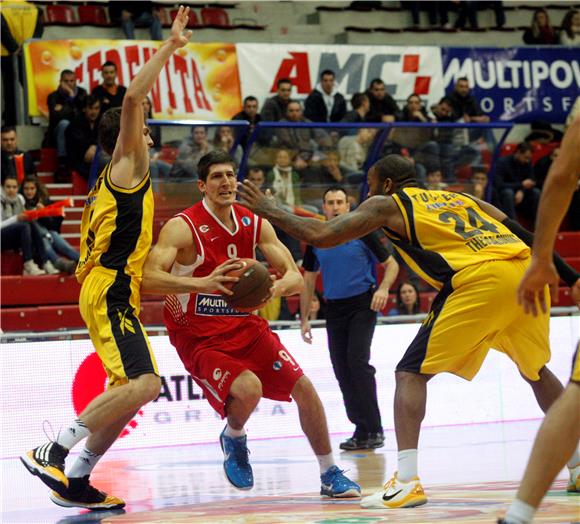 Košarka: Aris - Cedevita 85:76                                                                                                                                                                                                                  