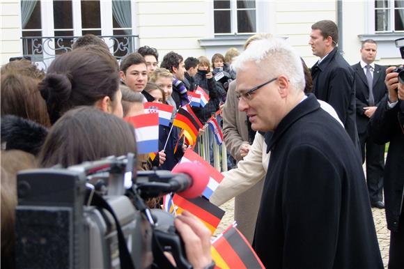 Josipović s njemačkim predsjednikom                                                                                                                                                                                                             