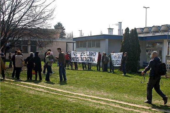 Karlovac: prosvjed zbog gradnje nove Inine crpke                                                                                                                                                                                                