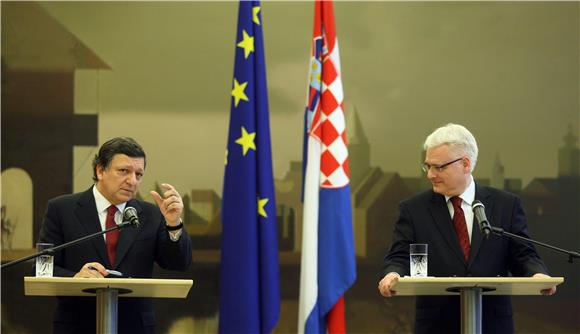 Josipović s Barrosom: ulazak u EU generacijski cilj                                                                                                                                                                                             