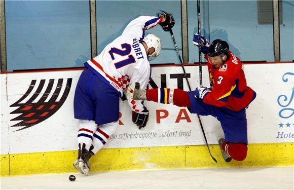 SP hokej na ledu: Hrvatska - Rumunjska 1-2                                                                                                                                                                                                      