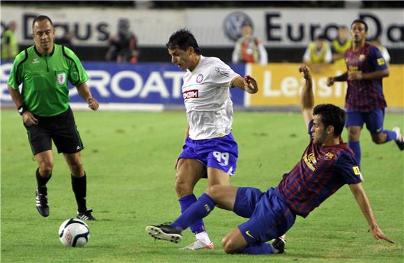 Hajduk - Barcelona  0-0                                                                                                                                                                                                                         