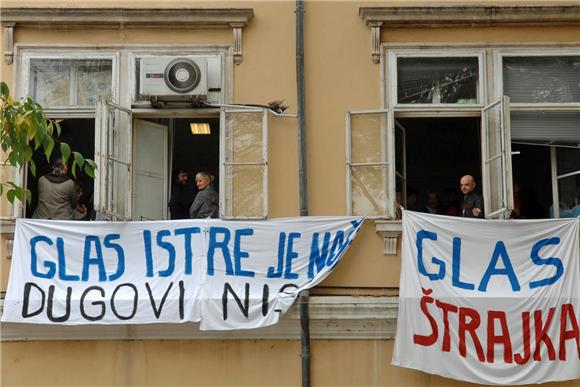 Zagrebački sud poništio odluku o nužnim poslovima u "Glasu Istre" za štrajka                                                                                                                                                                    