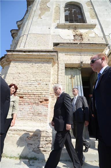 Predsjednik Josipović u Kukujevcima                                                                                                                                                                                                             