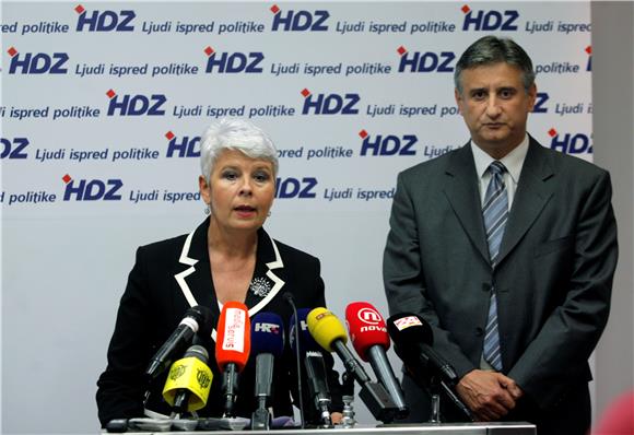 Kosor: ničim se nisam okoristila, Karamarko u HDZ-u (kraća)                                                                                                                                                                                     