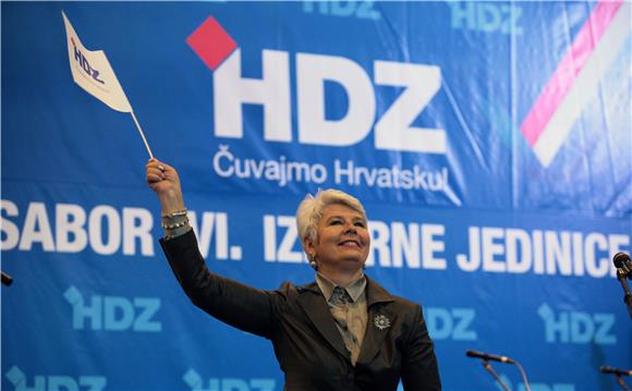 Kosor: HDZ ustrajan u zaštiti nacionalnih interesa                                                                                                                                                                                              