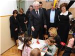 Josipović, Opačić i Mrsić u Dječjem dom                                                                                                                                                                                                         