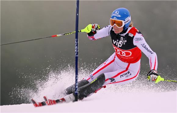 Slalom Sljeme: Schild vodeća nakon prve vožnje (neslužbeno)                                                                                                                                                                                     