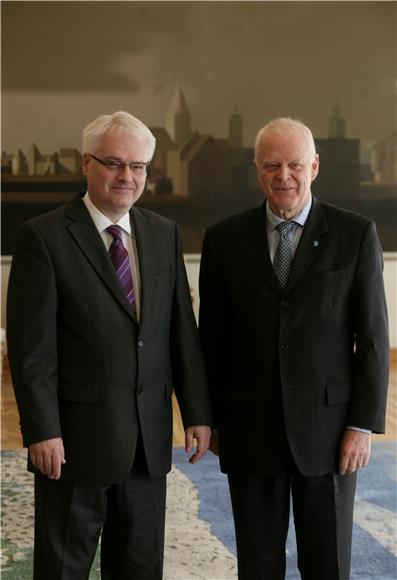 Josipović primio povjerenika za ljudska prava Vijeća Europe                                                                                                                                                                                     