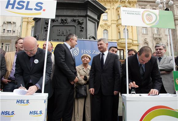 HSLS i HSS zajedno izlaze na izbore u Zagrebu                                                                                                                                                                                                   