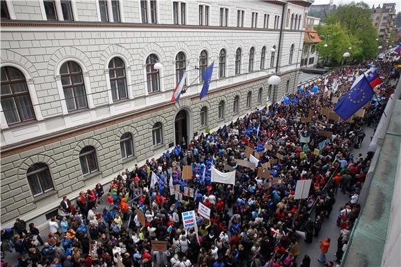 Štrajk u sloveniji nije riješio sukob zbog štednje                                                                                                                                                                                              