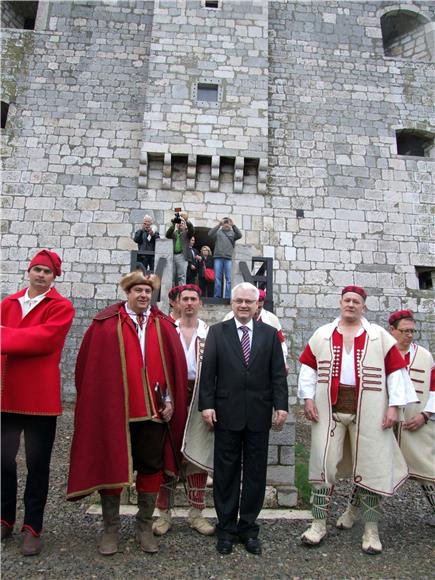 Predsjednik Josipović u Senju na proslavi Dana grada                                                                                                                                                                                            