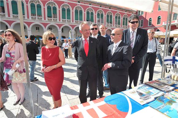 Vandoren i ministrica Pusić na "Euro gastro festivala-EU28"                                                                                                                                                                                     