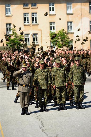 Ministar Kotromanović na prisezi ročnika                                                                                                                                                                                                        