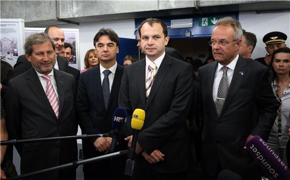 Povjerenik Hahn obišao radove na zagrebačkom Glavnom kolodvoru                                                                                                                                                                                  