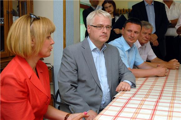 Predsjednik Josipović posjetio "Zajednicu susret"                                                                                                                                                                                               