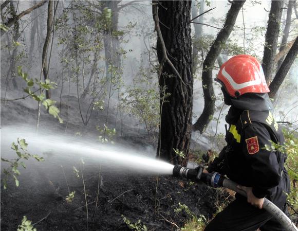 Gori u Budaku, lokalizirani požari kod Vodica i Planog                                                                                                                                                                                          