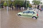 Jako nevrijeme zahvatilo Zadar, poplavljeni objekti                                                                                                                                                                                             