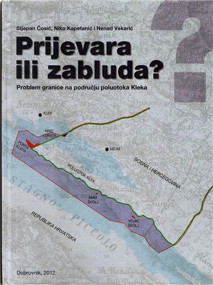 U Dubrovniku predstavljena knjiga "Prijevara ili zabluda? Problem granice na području poluotoka Kleka"                                                                                                                                          