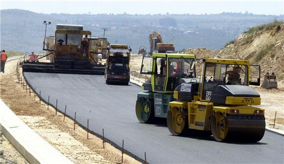 Radovi na trasi autoceste Maslenica - Zadar                                                                                                                                                                                                     