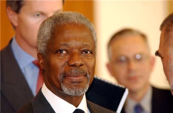 Glavni tajnik UN-a Kofi Annan u službenom posjetu Republici Hrvatskoj                                                                                                                                                                           