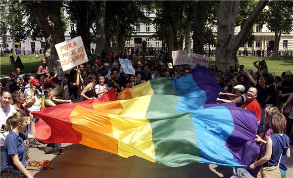 Manifestacija "Zagreb Pride 2003."                                                                                                                                                                                                              