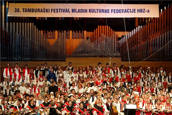 38. Tamburaški festival mladih Hrvatske bratske zajednice                                                                                                                                                                                       