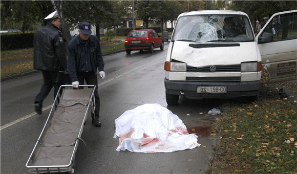 Poginuo pješak u Osijeku                                                                                                                                                                                                                        